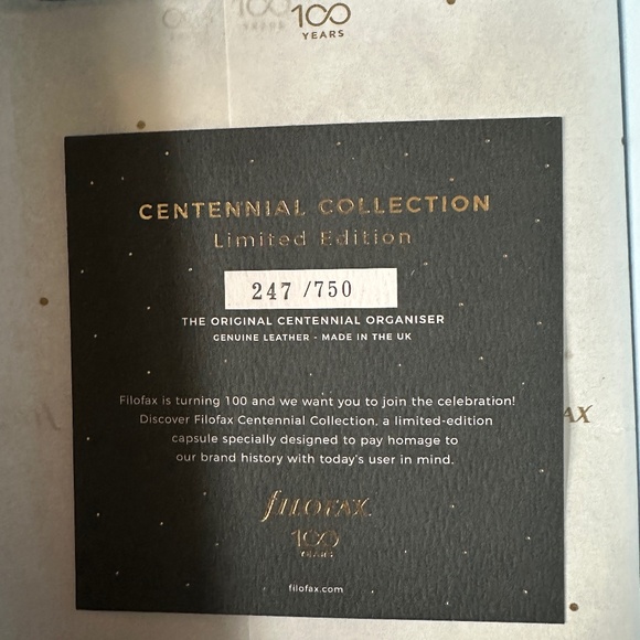 Filofax Original Centennial Pocket Organizer - Picture 8 of 8